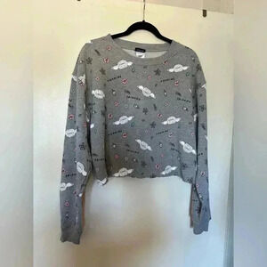 Cropped Fleece FRIENDS Hoodie